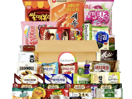 DAGAON Finest Korean Snack Box 42 Count – Variety Snacks Including Korean’s Favorite Chips, Biscuits, Cookies, Pies, Candies. Perfect appetizing Korean treats for any occasions, gifts and everyone.
